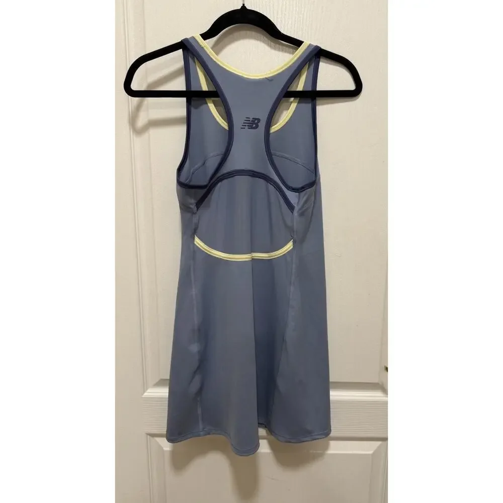 NWT New Balance Women’s Paris Tournament Dress Small Blue Tennis Pickleball